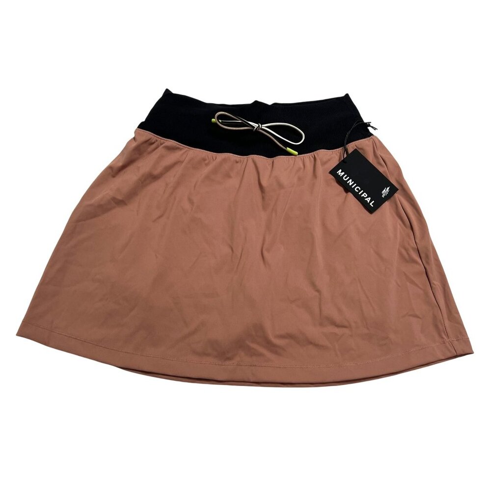 MUNICIPAL One and Done Active Skort in Mauve